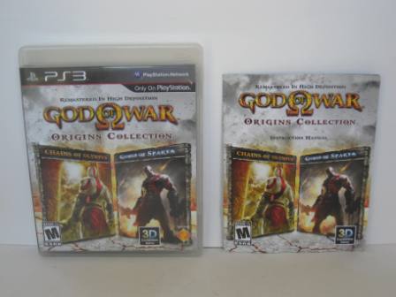 God of War: Origins Collection (CASE & MANUAL ONLY) - PS3